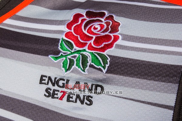 Camiseta de Inglaterra 7s Rugby 2017 World Cup Segunda